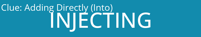 Adding Directly (Into)