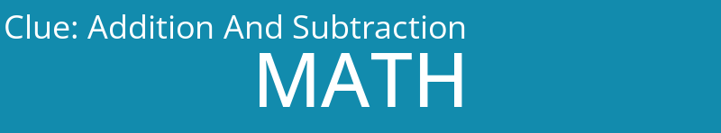 Addition And Subtraction