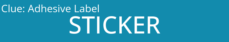 Adhesive Label