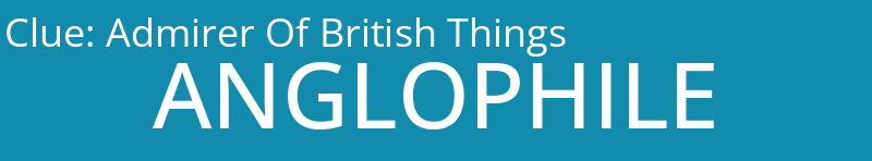 Admirer Of British Things