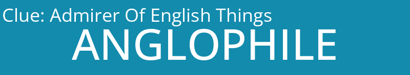 Admirer Of English Things