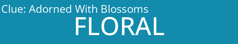 Adorned With Blossoms