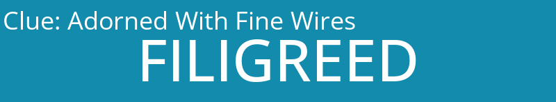 Adorned With Fine Wires