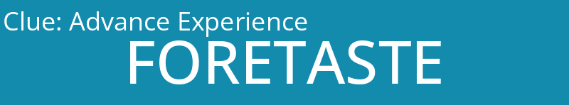 Advance Experience