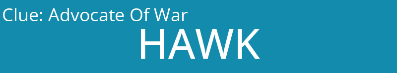 Advocate Of War