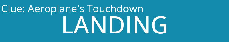 Aeroplane's Touchdown