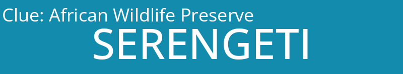 African Wildlife Preserve