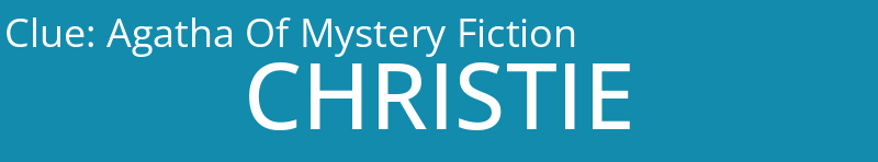 Agatha Of Mystery Fiction