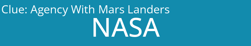 Agency With Mars Landers