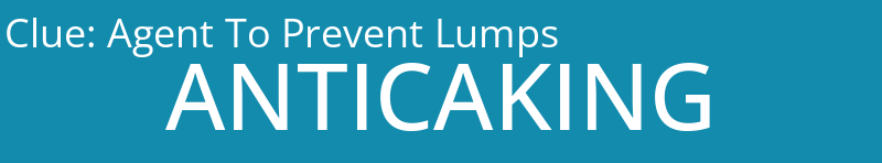 Agent To Prevent Lumps