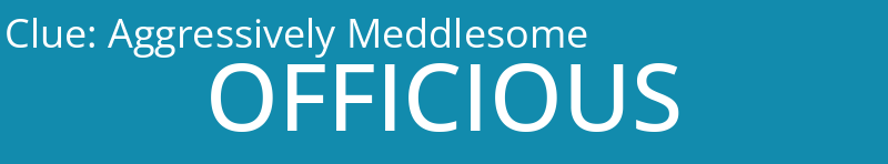 Aggressively Meddlesome