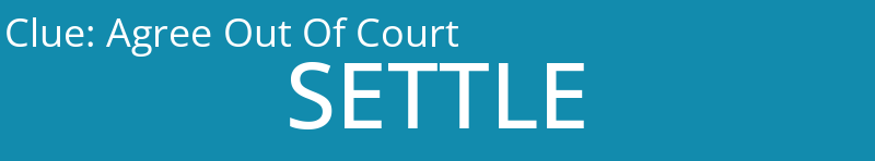 Agree Out Of Court