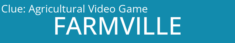 Agricultural Video Game