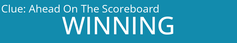 Ahead On The Scoreboard