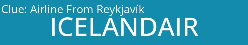 Airline From Reykjavík