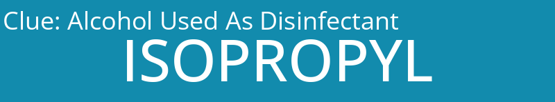 Alcohol Used As Disinfectant