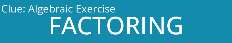 Algebraic Exercise