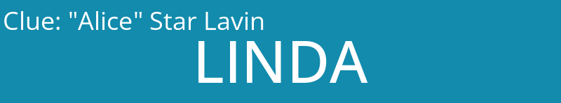"Alice" Star Lavin