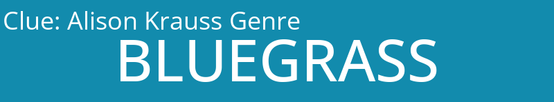 Alison Krauss Genre