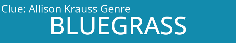 Allison Krauss Genre