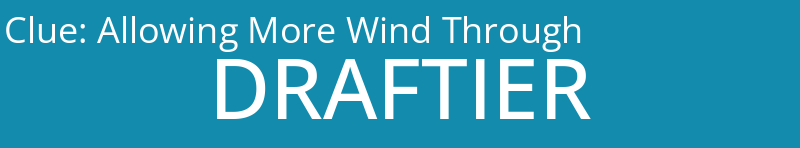 Allowing More Wind Through