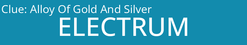 Alloy Of Gold And Silver