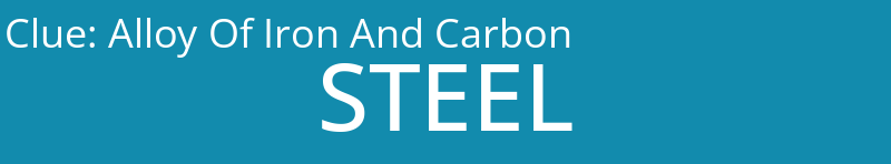 Alloy Of Iron And Carbon
