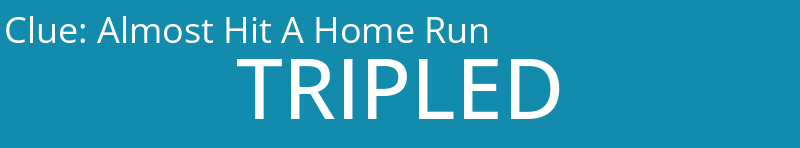 Almost Hit A Home Run