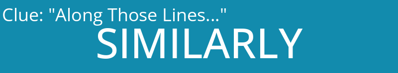 "Along Those Lines..."