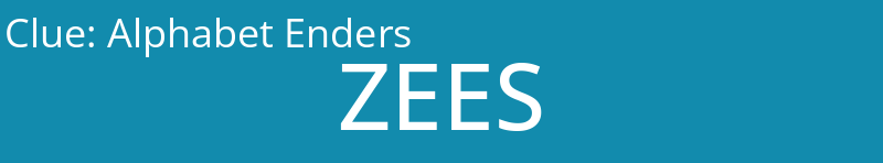 Alphabet Enders