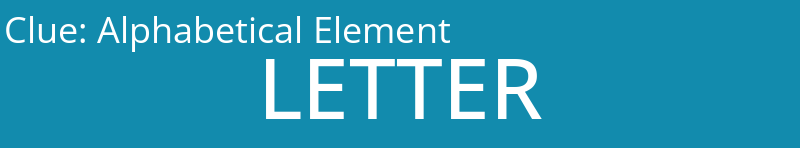 Alphabetical Element
