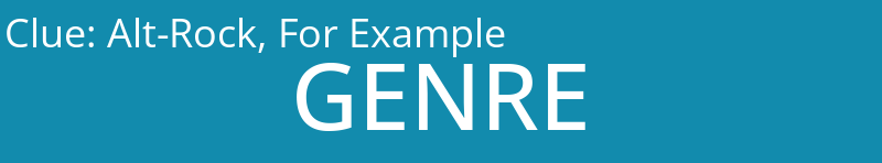 Alt-Rock, For Example