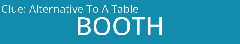 Alternative To A Table