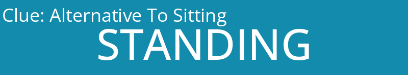 Alternative To Sitting