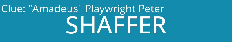 "Amadeus" Playwright Peter