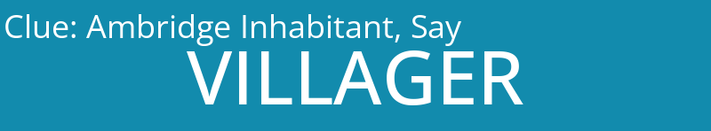 Ambridge Inhabitant, Say