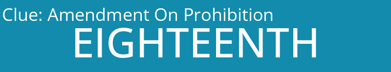 Amendment On Prohibition