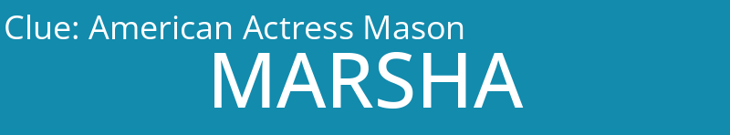 American Actress Mason