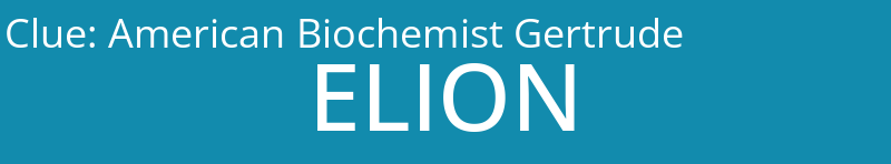 American Biochemist Gertrude