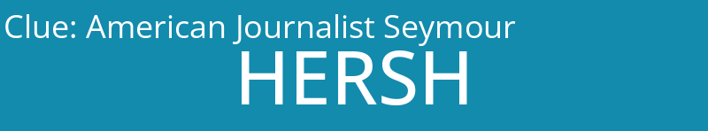 American Journalist Seymour