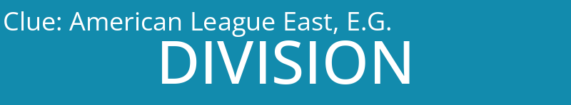 American League East, E.G.