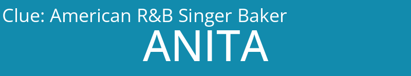 American R&B Singer Baker