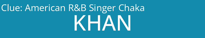 American R&B Singer Chaka