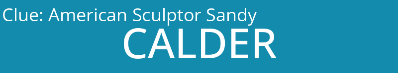 American Sculptor Sandy