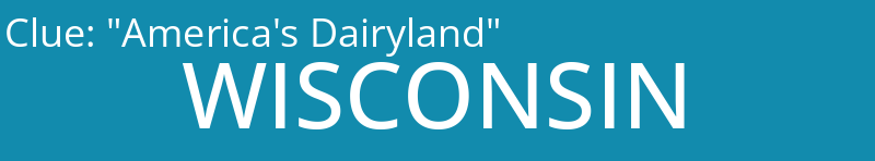 "America's Dairyland"