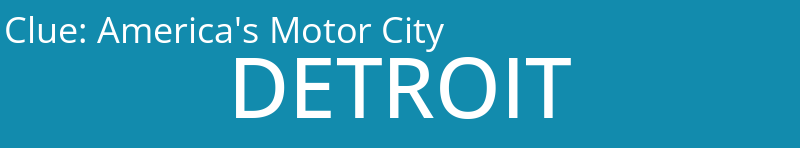 America's Motor City