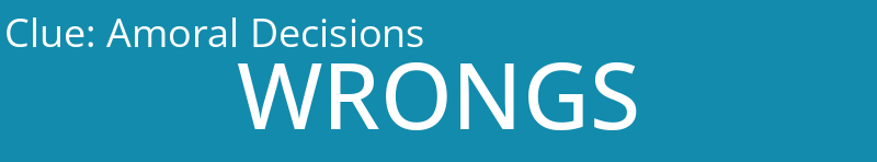 Amoral Decisions