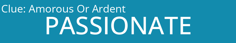 Amorous Or Ardent