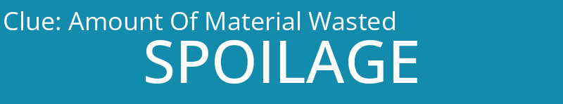 Amount Of Material Wasted
