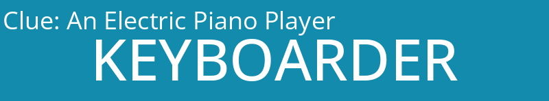 An Electric Piano Player